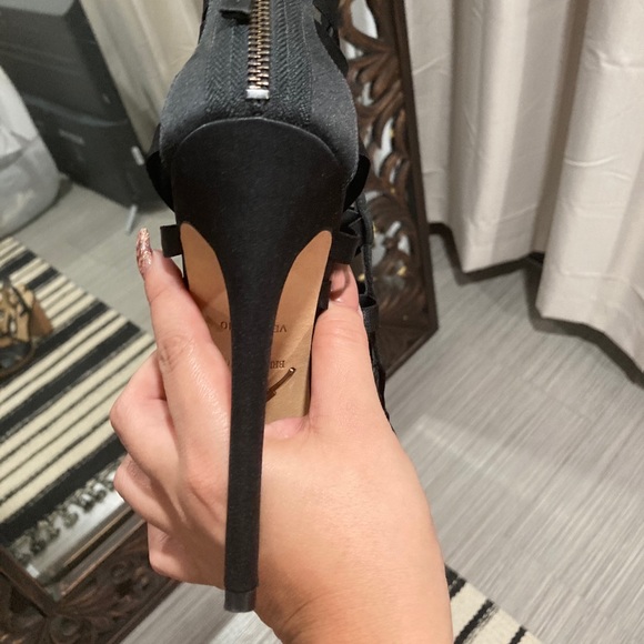 Brian Atwood Black Shoes - Picture 5 of 6